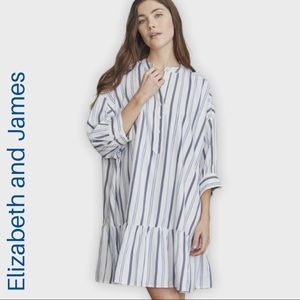 Elizabeth and James Joana stripe tunic dress